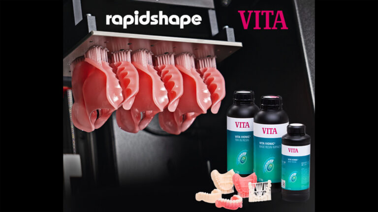Zusammenarbeit von Rapid Shape und Vita