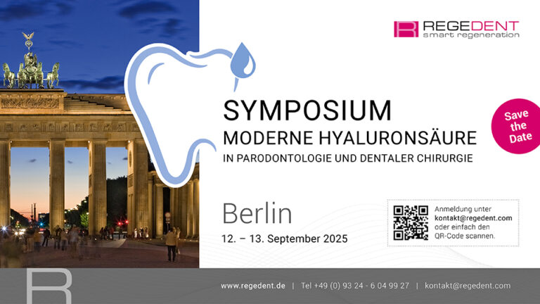 Moderne Hyaluronsäure in Parodontologie und dentaler Chirurgie
